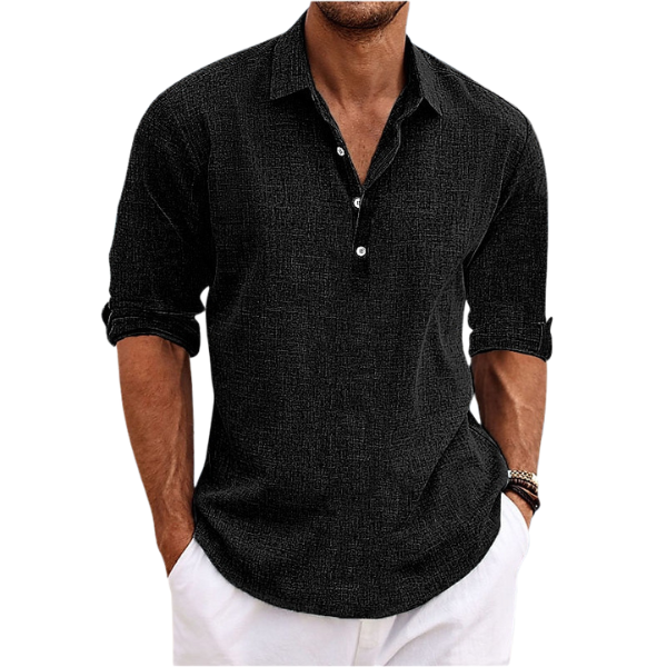Ricardo™ | Verfijnde Linnen Shirt