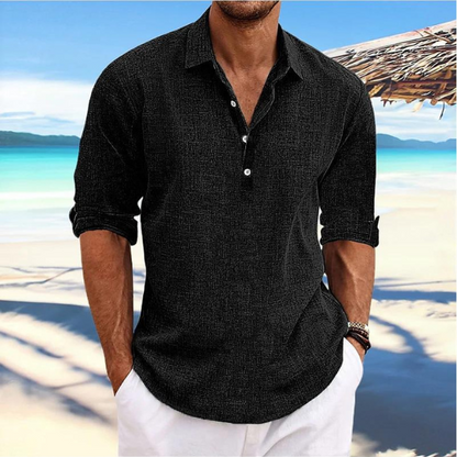 Ricardo™ | Verfijnde Linnen Shirt