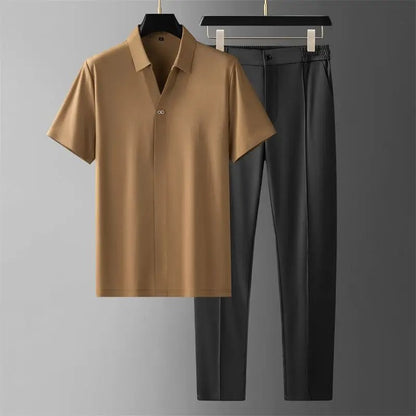 Dave™ | Stretch Polo-Shirt & Broek Set